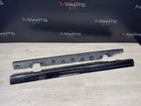 01-06 BMW E46 M3 Rocker Panel Side Skirts OEM Carbon Black *Notes*