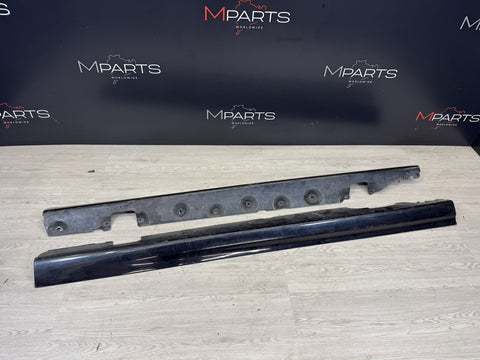 01-06 BMW E46 M3 Rocker Panel Side Skirts OEM Carbon Black *Notes*