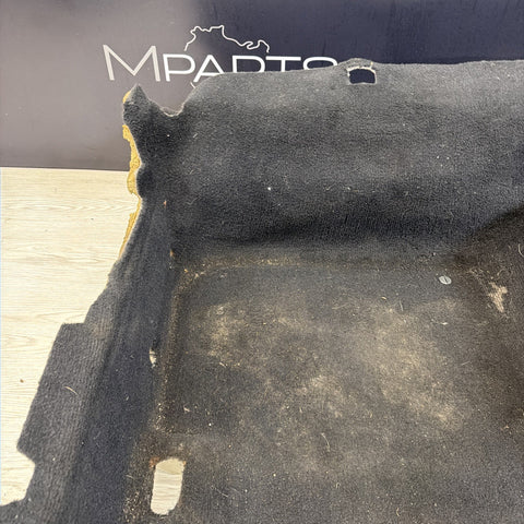 01-06 BMW E46 M3 OEM Coupe 2dr Rear Black Floor Carpet Interior *Notes*