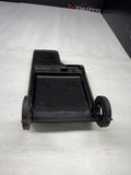 01-06 BMW E46 M3 Center Console Armrest Arm Rest Black Leather *Notes*
