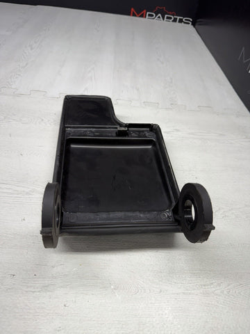 01-06 BMW E46 M3 Center Console Armrest Arm Rest Black Leather *Notes*