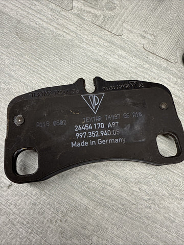 Textar / Jurid Brake Pads / Pucks / Hardware Set 07-13 Porsche 911 997 Turbo