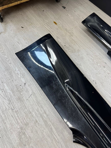BMW E92 E93 M3 08-13 Side Skirts Pair Genuine OEM Jet Black