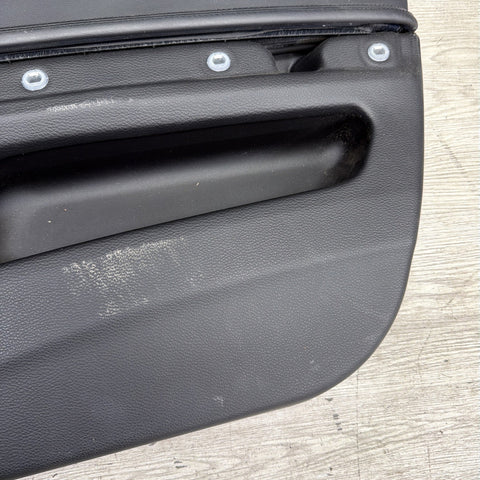 08-13 BMW E92 M3 Original Black Interior Front Right Passenger Door Card Panel