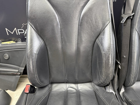 15-20 BMW F83 M4 Convertible Interior Seats & Panels Extended Leather Black