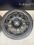 01-06 BMW E46 M3 19x9.5 19x8 Style 67 Staggered M Double Spoke Rims Wheels OEM