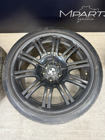 01-06 BMW E46 M3 19x9.5 19x8 Style 67 Staggered M Double Spoke Rims Wheels OEM