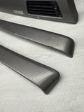 09-13 OEM BMW E92 E93 335is Dash Glacier Silver Aluminum Interior Trim Set