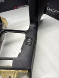 95-99 BMW E36 M3 Lower Dash Center Console Housing Panel Support Black Coupe