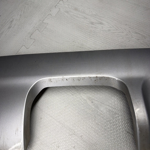 01-06 BMW E46 M3 Rear Bumper Lower Lip Diffuser Trim Panel OEM Titan Silver