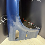 01-06 BMW E46 M3 Right Passenger Fender Topaz Blue *Dented*