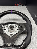 08-13 BMW E90 E92 E93 M3 OHC Carbon fiber Steering Wheel Tri Stitched DCT *Note*