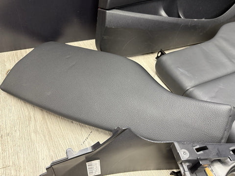 19-21 BMW F87 M2 Coupe Competition Interior Seats & Panels Black Red Stitching