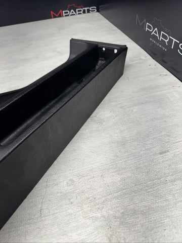 BMW E36 M3 COUPE BLACK CENTER CONSOLE STORAGE COMPARTMENT TRIM ARMREST DELETE