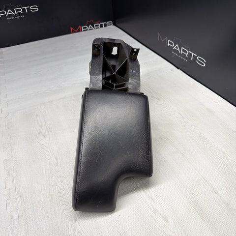 01-06 BMW E46 M3 Center Console Armrest Arm Rest Black Leather *Notes*