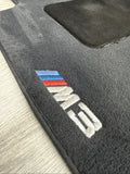 Genuine 01-06 BMW E46 M3 Convertible Carpets Floor Mats Black Front & Rear