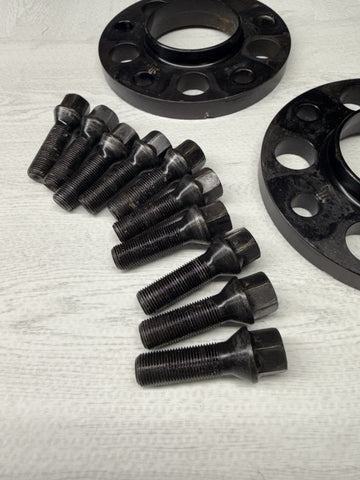 15MM Spacers + Extended Bolts PAIR 5x120 BMW E SERIES Macht Schnell