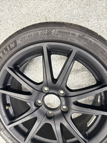 Honda S2000 S2k 17” 17x7 Front Black Wheel Rim Factory Stock OEM