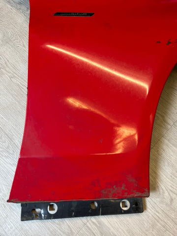 W205 Mercedes C63 AMG Sedan OEM Front Right Passenger Aluminum Fender Red