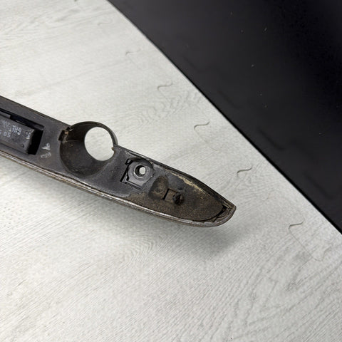 01-06 BMW E46 M3 Convertible Trunk Lid Grip Key Deck Handle Silver Gray