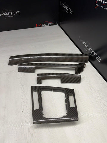 BMW E46 M3 01-06 Convertible Carbon Fiber Interior Trim Dashboard Karbonius