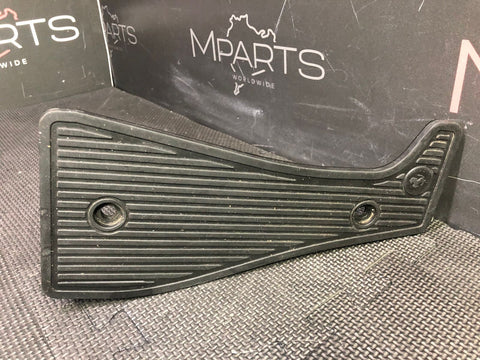 Dead Pedal Cover Panel Black 19-23 Ferrari F8 Tributo