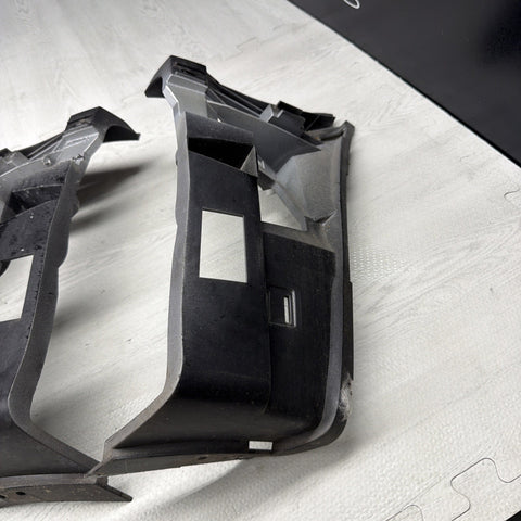 01-06 BMW E46 M3 FRONT BUMPER COVER GUARDS BRACKETS 2695247