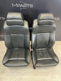 06-10 BMW E60 M5 Interior Front Seats Black Complete Powered