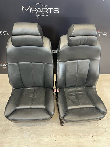 06-10 BMW E60 M5 Interior Front Seats Black Complete Powered
