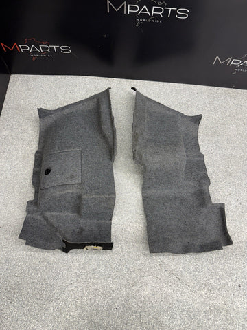 2001-2006 BMW E46 325ci 330ci M3 Coupe Rear Trunk Carpet Liner Side Liners