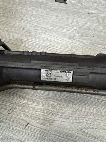 06-10 BMW E60 E63 E64 M5 M6 HYDRAULIC STEERING GEAR RACK & PINION OEM 89k