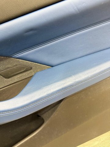 BMW 21-26 G82 G83 M4 Coupe Front Right Passenger Side Door Panel Fjords Blue