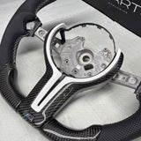 15-20 BMW F80 F82 F83 M3 M4 OHC Carbon fiber Steering Wheel Manual DCT