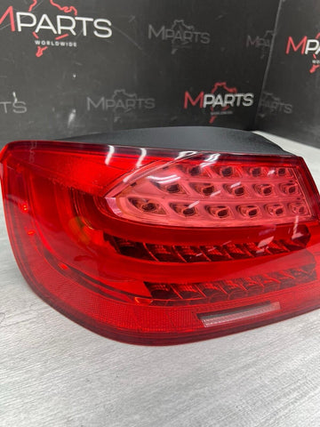 11-13 BMW OEM E93 335 M3 LCI Rear Tail Light Left Driver Side Stop Light Outer