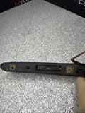 01-03 BMW E46 M3 Coupe Trunk Lid Grip Key Deck Handle Topaz Blue *Crack*