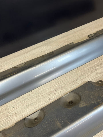 01-06 BMW E46 M3 Rocker Panel Side Skirts OEM Silver Grey