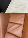 BMW 01-06 E46 M3 Convertible Rear Seat Back Rest Cinnamon Leather Backrest