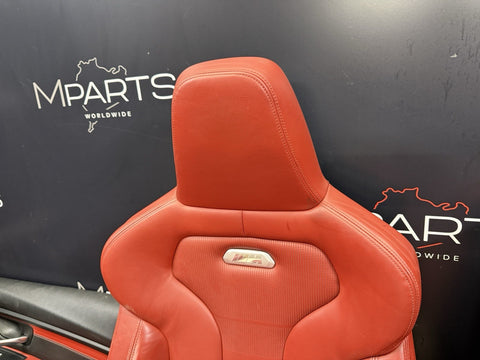 15-18 BMW F80 M3 Sedan Interior Heated Seats & Panels / Sunshade Sakhir Orange