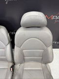 01-06 BMW E46 M3 Coupe Interior Front Not Heated Seats Dove Gray