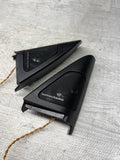 07-13 BMW E92 E93 335 FRONT DOOR HARMAN KARDON SPEAKERS TWEETER COVER TWEETERS