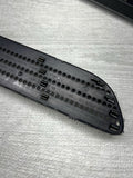01-06 BMW E46 M3 Fender Vent Grilles Grills Trims Chrome OEM No Emblems