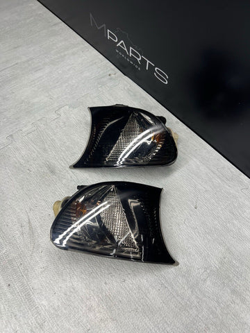 Depo 99-01 BMW E46 325ci 330ci M3 2dr Smoked Corner Lights