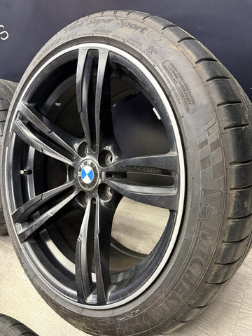 BMW 15-20 F80 F82 F83 M3 M4 Style 437M M Double Spoke Rims Wheels OEM