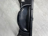 01-06 BMW E46 CONVERTIBLE REAR SEAT ROLLOVER BAR TRIM COVER 8204279 OEM BLACK
