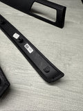 08-13 BMW E92 E93 M3 Interior Trim Set Carbon Leather OEM Genuine *4 Broken Tabs