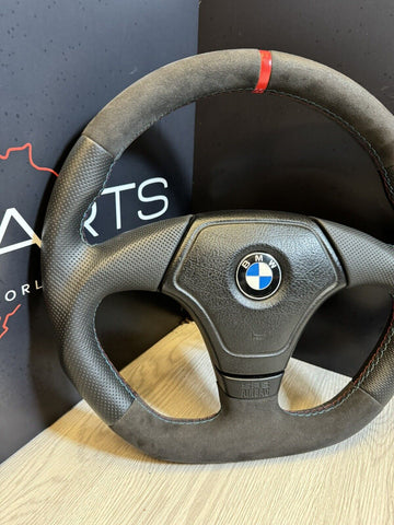 BMW Euro Napa Custom Steering Wheel Roadster Z3 Z3M M3 E36 E31 Red Ring