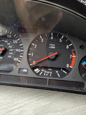 BMW E36 M3 Speedometer Spedometer Instrument Cluster VDO 88 311 221