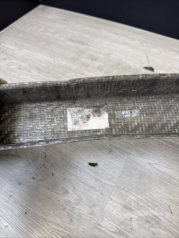 01-06 BMW E46 M3 Front Bumper Rebar Reinforcement Beam *Crack*