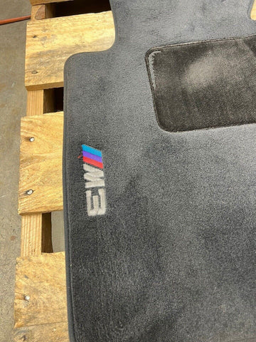 Genuine 01-06 BMW E46 M3 Coupe Carpets Floor Mats Black Front & Rear