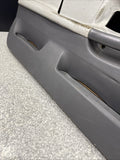 BMW E36 M3 95-99 Coupe Front Left Driver Door Card Panel Dove Grey Vaders